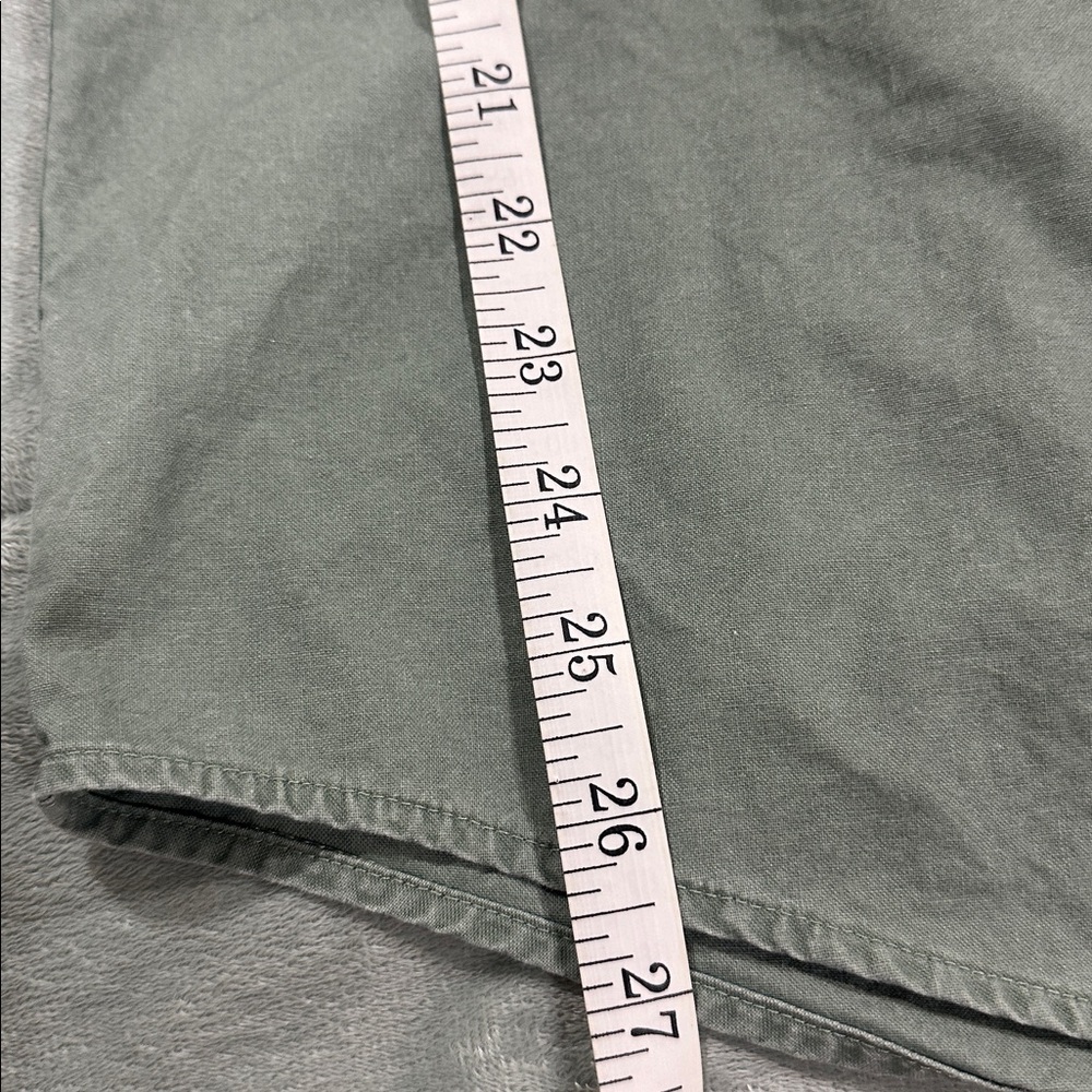 L.L. Bean Sage Green Men’s Button Down Short Sleeve Size Medium - Picture 6 of 6